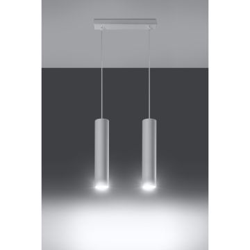 Lampă cu pendul LAGOS SL.0324 2x40W/GU10 de la Sollux