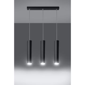 Lampă cu pendul LAGOS SL.0329 3x40W/GU10 de la Sollux