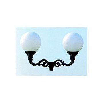 Corp de iluminat pentru felinar INDURA GLOBO 057E-G05X1A-02 2x105W/E27 IP65 de la Novolux