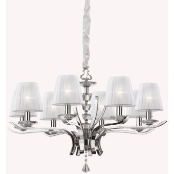 Candelabru PEGASO 059242 8x28W/E14 ip20 de la Ideal Lux