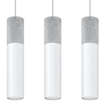 Lampă cu pendul BORGIO SL.0649 3x40W/GU10 IP20 de la Sollux