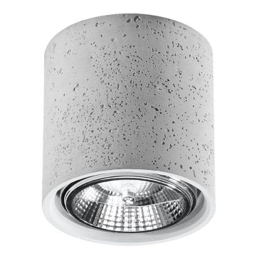 Lumină montată pe suprafață CULLO SL.0645 1x40W/GU10/ES111 IP20 de la Sollux