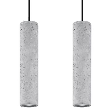 Lampă cu pendul LUVO SL.0654 2x40W/GU10 IP20 de la Sollux