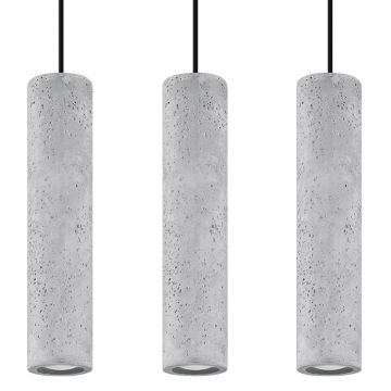 Lampă cu pendul LUVO SL.0655 3x40W/GU10 IP20 de la Sollux