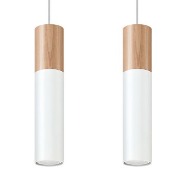 Lampă cu pendul PABLO SL.0629 2x40W/GU10 IP20 de la Sollux