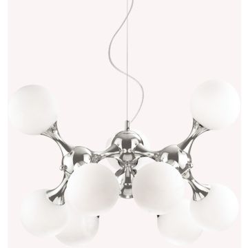 Lampă cu pendul NODI 082059 9x28W/E14 ip20 de la Ideal Lux