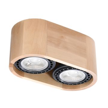 Lumină montată pe suprafață BASIC 2 SL.0914 2x40W/GU10 IP20 de la Sollux