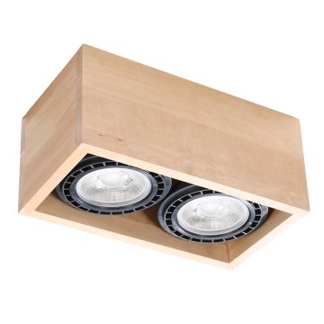 Lustră de tavan QUATRO 2 SL.0916 2x40W/GU10 IP20 de la Sollux