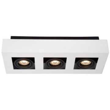 Lumină montată pe suprafață XIRAX 09119/16/31 2200k 3x5w/gu10 320lm ip20 de la Lucide