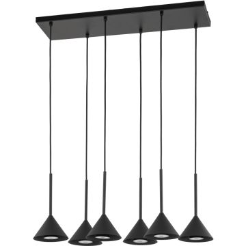 Lampă cu pendul CONO MINI 10306 6x10W/GU10 IP20 de la TK Lighting