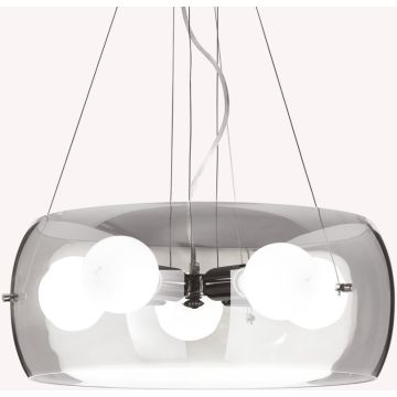 Lampă cu pendul AUDI-10 103983 5x60W/E27 ip20 de la Ideal Lux