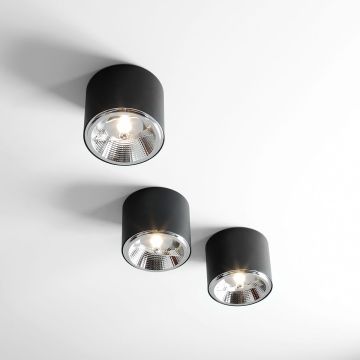Lumină montată pe suprafață BOT 1047PL_G 1x35W/GU10 de la Aldex
