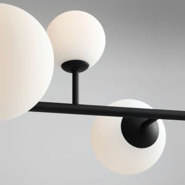 Lampă cu pendul DIONE 1092K1 4x40W/E14+2x60W/E27 de la Aldex