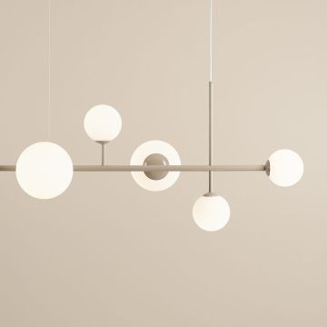 Lampă cu pendul DIONE 1092K17 4x15W/E14|2x60W/E27 IP20 de la Aldex