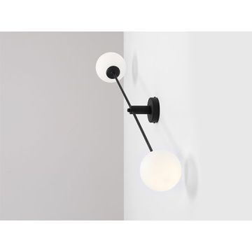 Aplique de perete OHIO 1081D1 2x40W/E14 de la Aldex