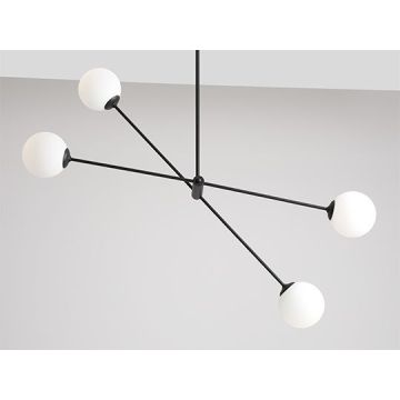 Lampă de tavan OHIO 1081PL_L1 4x40W/E14 de la Aldex