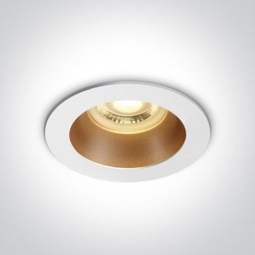 Lumină îngropată deasupra plafonului The Chill Out 10105M/W/BS 1x10W/GU10 IP20 de la One Light
