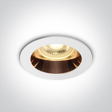 Lumină îngropată deasupra plafonului The Chill Out 10105M/W/CU 1x10W/GU10 IP20 de la One Light