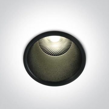 Lumină îngropată deasupra plafonului The Dark Light Pro 10105FD/B/W 3000K 1x5W/LED 300lm IP20 de la One Light