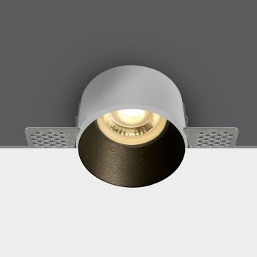 Lumină îngropată deasupra plafonului The Trimless Chill Out 10105TR/B 1x10W/GU10 IP20 de la One Light