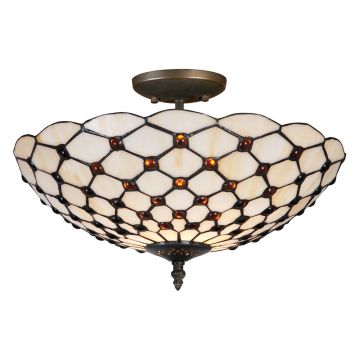 Lampă de tavan TIFFANY VII. 109 2x40W/E27 IP20 de la Prezent