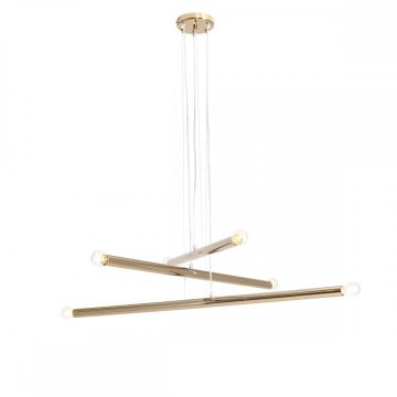 Lampă cu pendul TUBO 1072K30 6x40W/E14 de la Aldex