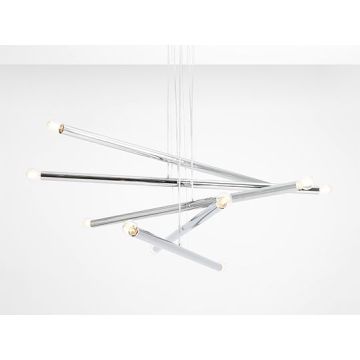 Lampă cu pendul TUBO 1072M4 10x40W/E14 de la Aldex