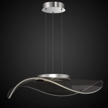 Lampă cu pendul VELO LA101/P1_chrom 3000K 1x30W/LED 1800lm IP20 de la Altavola Design