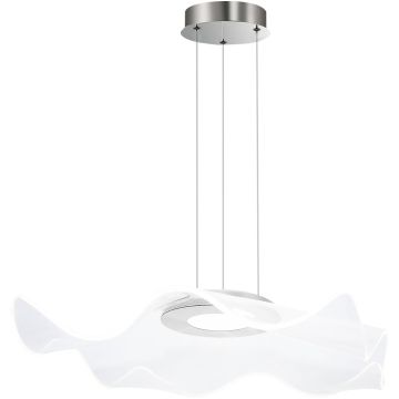 Lampă cu pendul VELO LA101/P2_chrom 3000K 1x30W/LED 1800lm IP20 de la Altavola Design