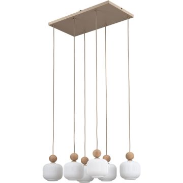 Lampă cu pendul BALLO 11052 6x10W/E14 IP20 de la TK Lighting
