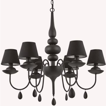 Candelabru BLANCHE 111872 6x40W/E14 ip20 de la Ideal Lux