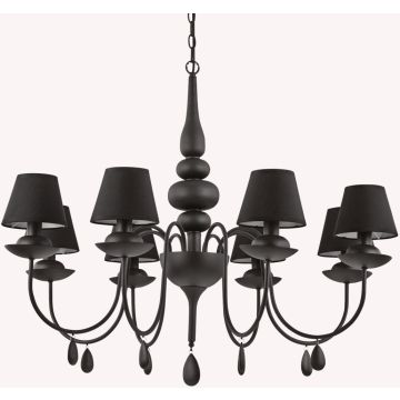 Candelabru BLANCHE 111896 8x40W/E14 ip20 de la Ideal Lux