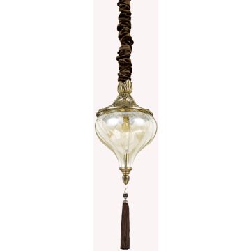 Lampă cu pendul HAREM 115979 1x42W/E27 ip20 de la Ideal Lux
