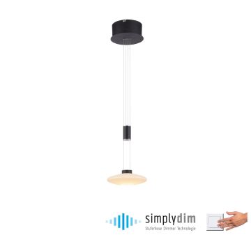 Lampă cu pendul LAUTADA 2080-18 3000K 1x7,5W/LED 600LM IP20 de la Paul Neuhaus