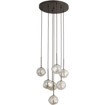 Lampă cu pendul LAVA 11328 7x8W/G9 IP20 de la TK Lighting