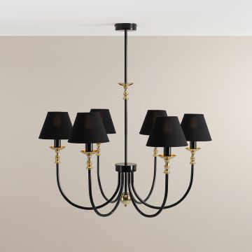 Candelabru ROMA 1118K1 6x10W/E14 IP20 de la Aldex