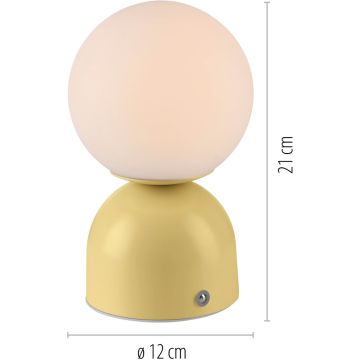 Lampă de masă RUDI 19218-81 3000-6000k 1x1,2W/LED 90lm ip20 de la Paul Neuhaus