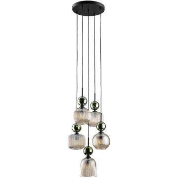 Lampă cu pendul SOPHIA 11149 5x10W/E14 IP20 de la TK Lighting
