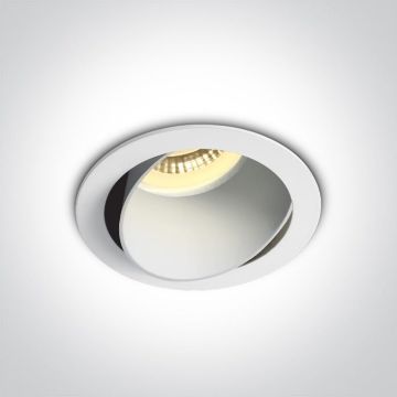 Lumină îngropată deasupra plafonului The Chill Out 11105M/W/W 1x10W/GU10 IP20 de la One Light
