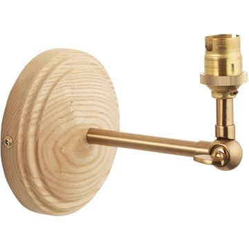 Braț pentru aplique de perete Wood Wing 115075 1x7w/b22 ip20 de la Endon