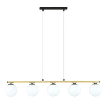 Lampă cu pendul ALLORA 1254/5 5x10W/E14 IP20 de la Emibig