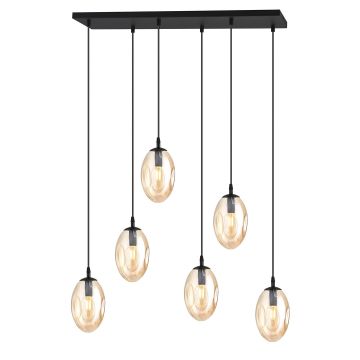 Lampă cu pendul ASTRAL 1267/6 6x10W/E14 IP20 de la Emibig