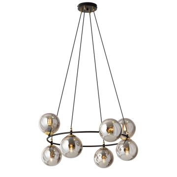 Lampă cu pendul AZURA 1294/8 8x10W/E14 IP20 de la Emibig
