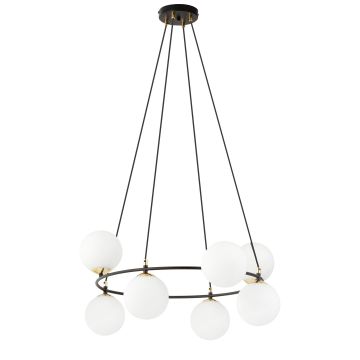 Lampă cu pendul AZURA 1295/8 8x10W/E14 IP20 de la Emibig