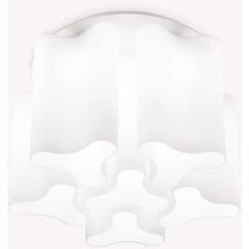 Lampă de tavan COMPO 125503 6x52W/E27 ip20 de la Ideal Lux