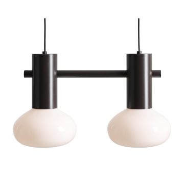 Lampă cu pendul FLO 2 MOKKA S 7000H28_S 2x10W/E14 de la Aldex