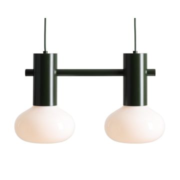 Lampă cu pendul FLO 2 MOSS S 7000H26_S 2x10W/E14 de la Aldex