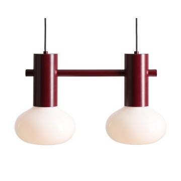 Lampă cu pendul FLO 2 RUBY S 7000H27_S 2x10W/E14 de la Aldex