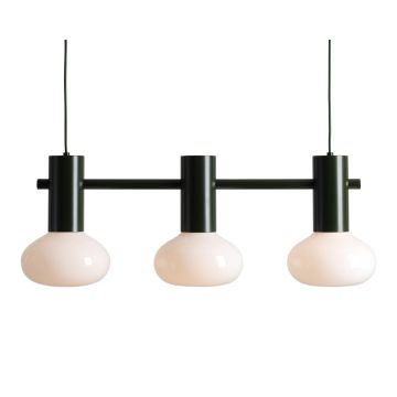 Lampă cu pendul FLO 3 MOSS S 7000E26_S 3x10W/E14 de la Aldex