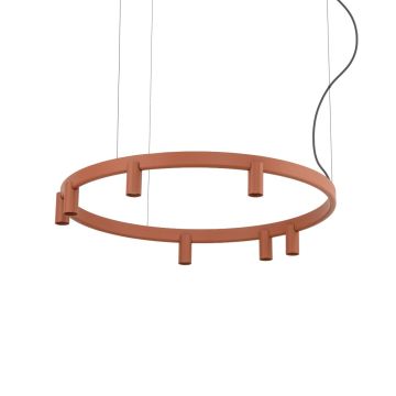 Lampă cu pendul FOURTY 12418 3000K 7x10W/GU10|6x9W/LED 710lm IP20 de la Nowodvorski